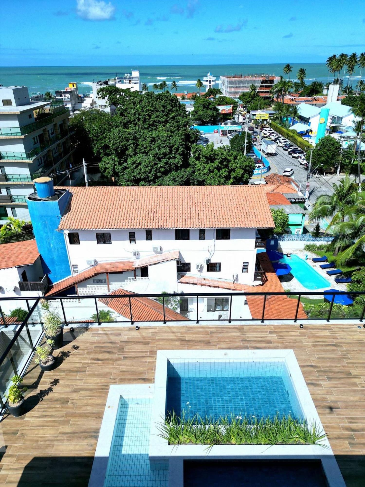 Edf. Paulo Brito, O Mais Bem Localizado De Porto Com E Sem Piscina By Hm Pôrto das Galinhas Exteriör bild